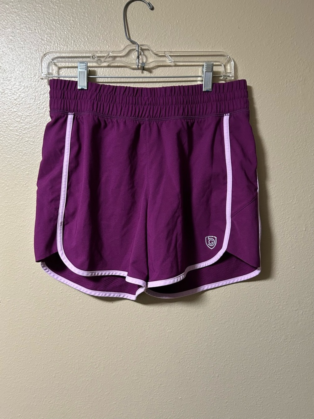 Goal Five Shorts Womens Indie Purple Athletic Running 5" Training Yoga Size S
